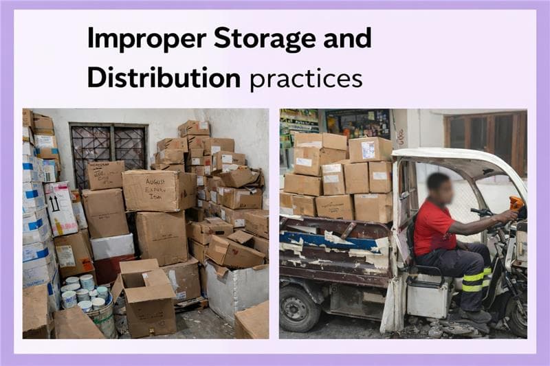 Healthcare professionals reviewing medicine quality and cold-chain data